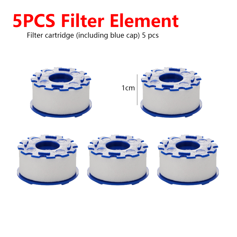 Kitchen Faucet Water Filter 360° Sink Filter Pressurized Sink Faucet Water Filter Universal Faucet Aerator Bathroom Accessories: green