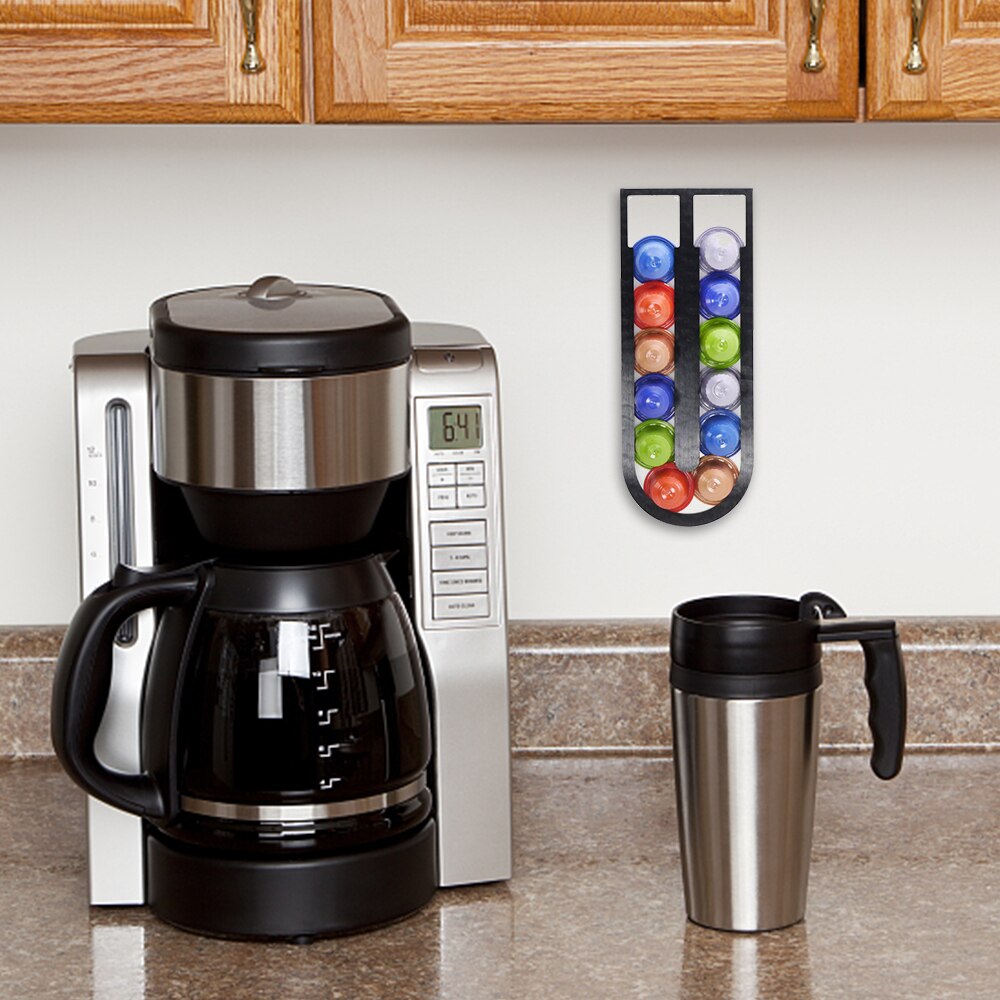 Nespresso Coffee Capsule Bracket Pods Holder Coffee Capsule Stand Dispenser Capsules Storage Shelve Organization Tower Holder
