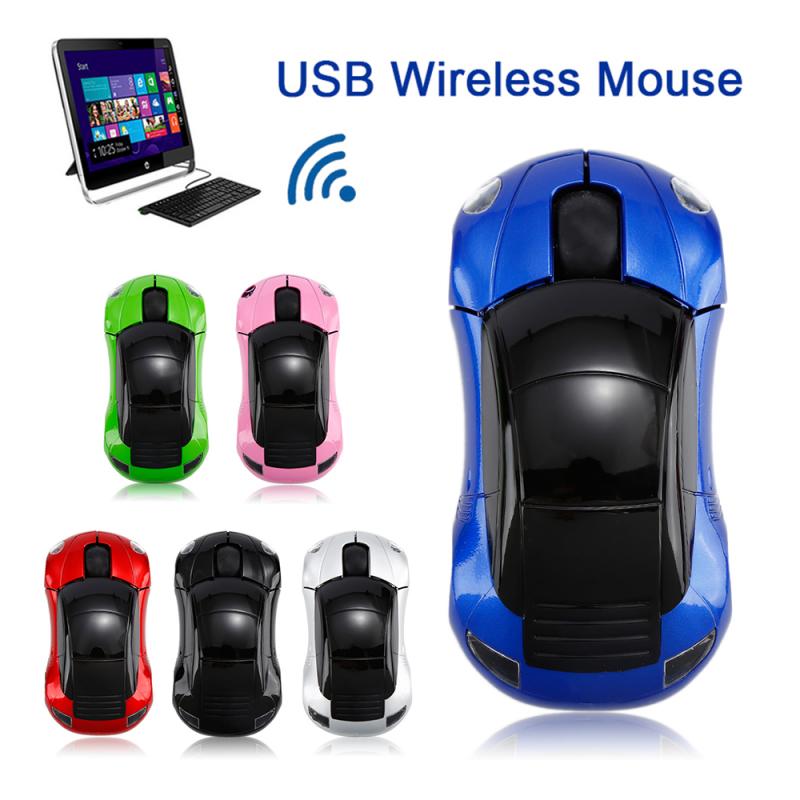 1600DPI Wireless Mouse 2.4GHZ Gaming Mouse Car Mouse Shape USB 2.0 Receiver Ergonomic Mice For PC Latop Computer TXTB1