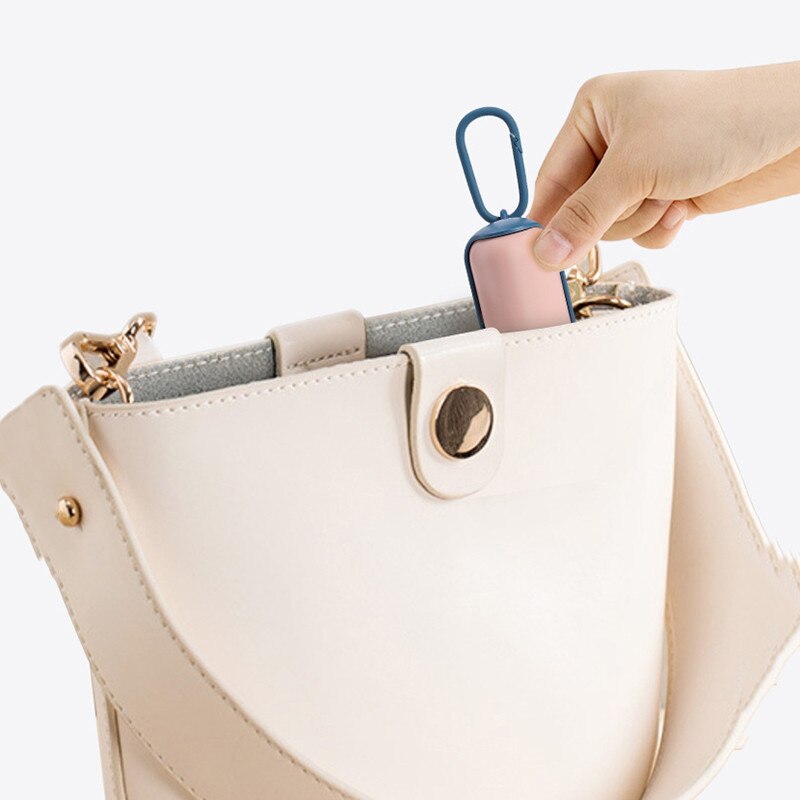 Portable Toilet Waste Box With Handle Trash Box Pet Toilet Bag Dispenser Pet Toilet Cleaning Supplies