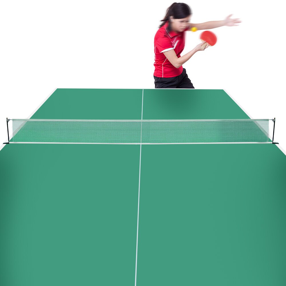 Table Tennis Set Table Tennis Net with 2 Ping Pong Balls and Posts Portable Mesh Net Replace Kit For Ping Pong Play