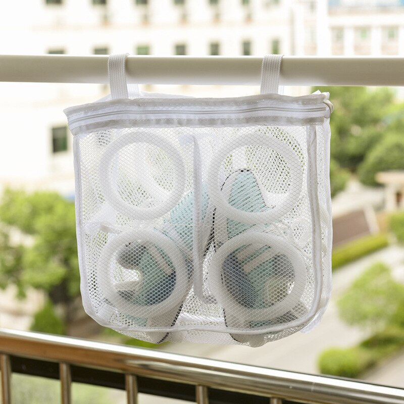Zipper Mesh Laundry Bag Household Anti-deformation Washing Machine Washing Bag Shoes Airing Dry Tool Underwear Bra Washing Bag