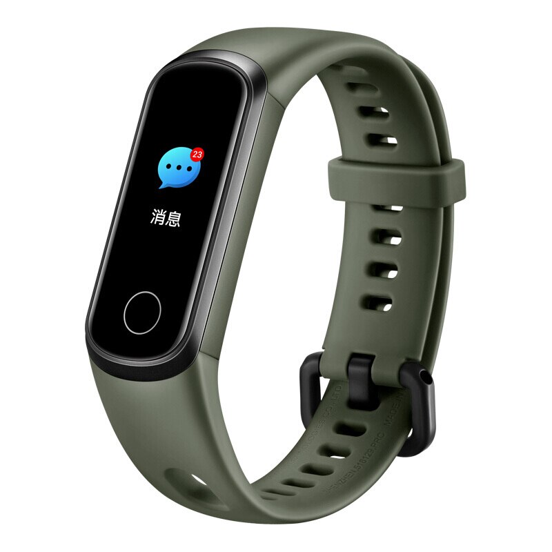 Huawei honor band 5i smart bluetooth pulsmätning sport löpning vattentät huawei 4 pro universal original äkta: Grön