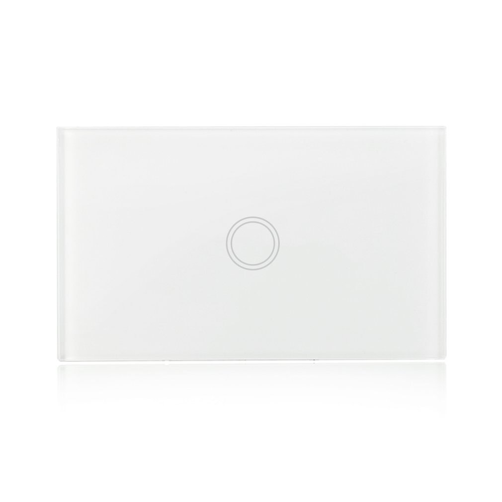 1 Way Smart Home Wall Touch Switch EU/US/UK Standard LED Indicator Remote Control Touch Switch Wireless Light Switch
