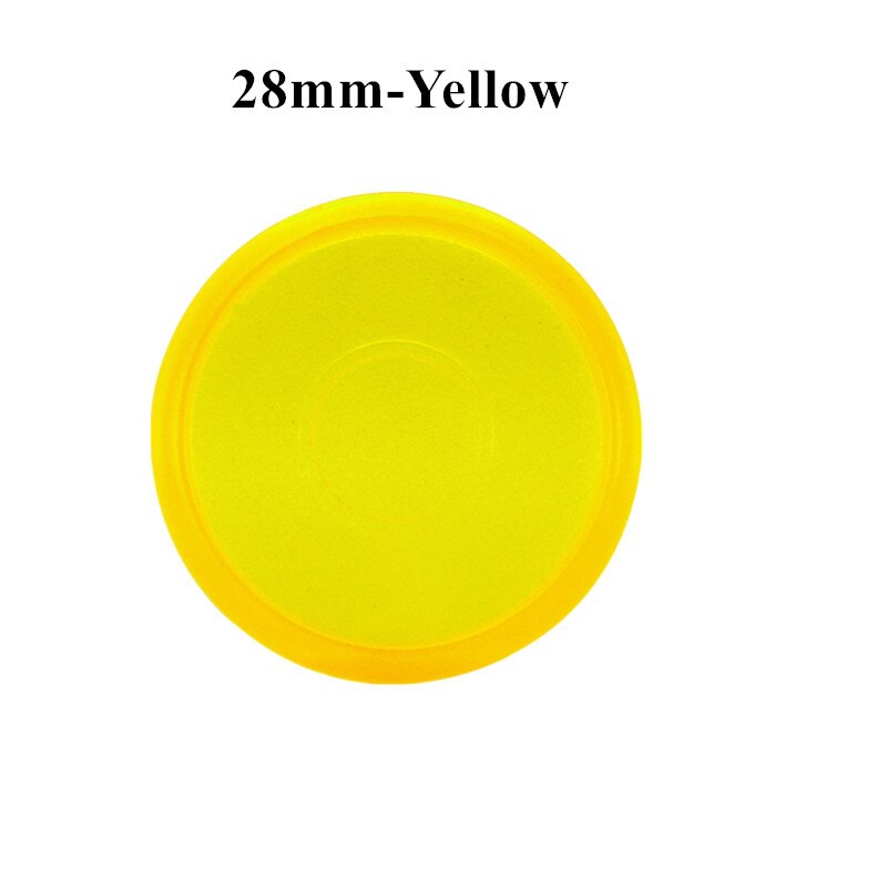 100 sztuk kolorowe Disc Binder dla Discbound notebooki/Planner 24/28mm grzyb otwór luźny liść wiążące Discbound dyski: Yellow-28mm