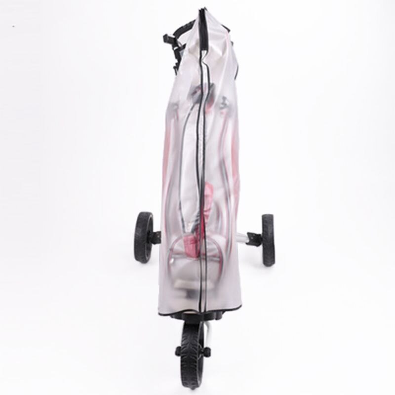 Bolsa de Golf cubierta de lluvia PVC transparente impermeable bola Poncho bolsa Poncho equipo de Golf