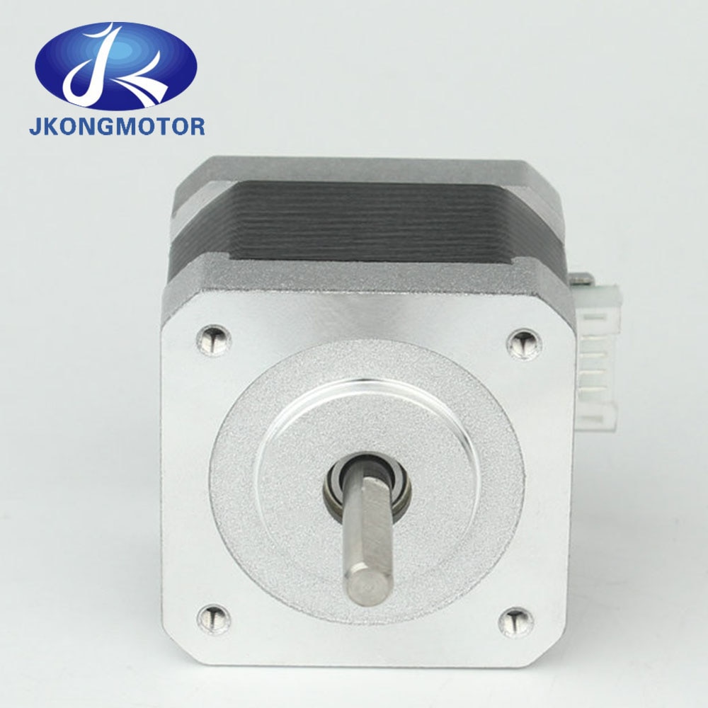 40mm Nema 17 Stepper Motor 42Ncm 4-lead 5mm Shaft Dia 42-Motor Step Motor 0.4A 1A 1.3A with Cable for DIY 3D Printer CNC Robot