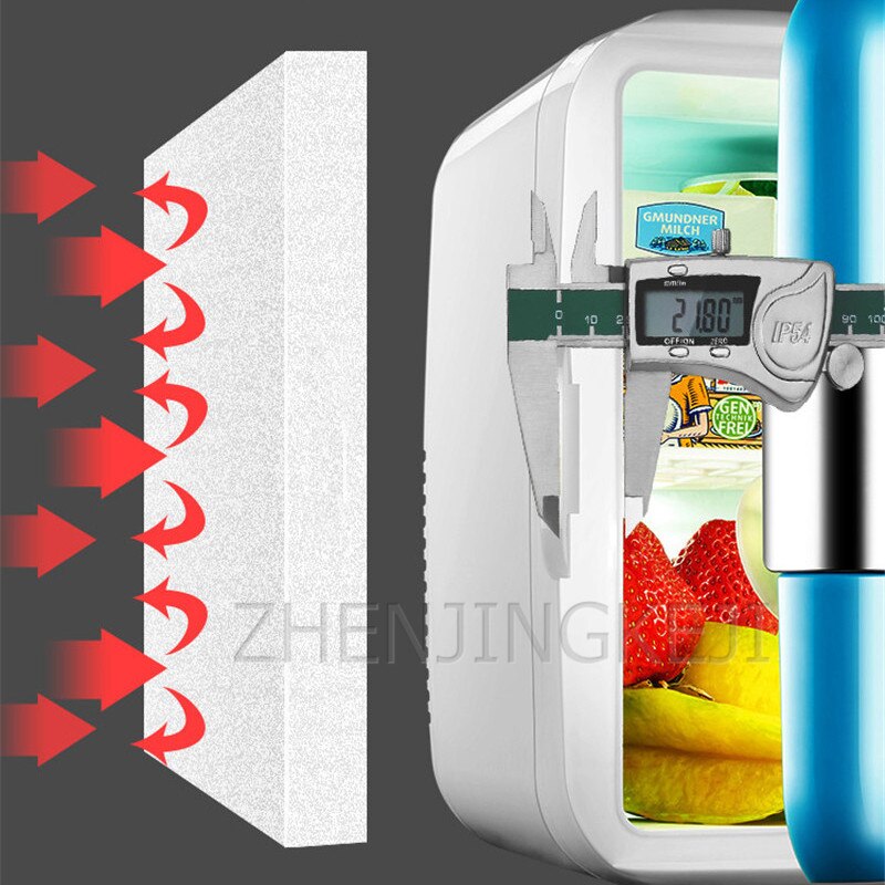 Small Refrigerator Home Fridge 6L/12V Quick Cooling Tools Vehicle Household Appliances Frozen Home Appliance Tool