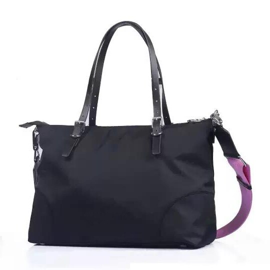 Mochila de Nylon con múltiples bolsillos para mujer, morral cruzado de viaje para chica