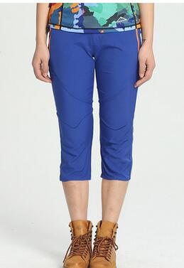 Wandern kurze Hose frauen: Blau / L