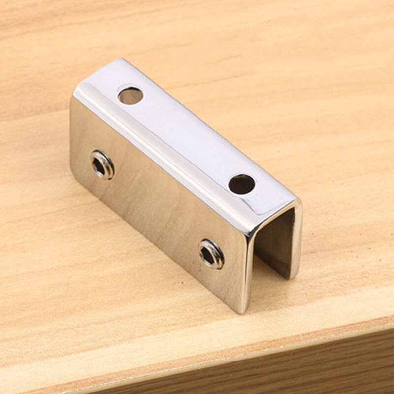 Glas bevestiging clip, glas bevestiging klem, glas scharnier, roestvrij staal glas klem (GC-02)
