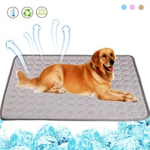 Colchonetas de refrigeración para mascotas, manta de verano para cama de perro, sofá para perros y gatos, viaje portátil, Camping, Yoga, accesorios para dormir para mascotas