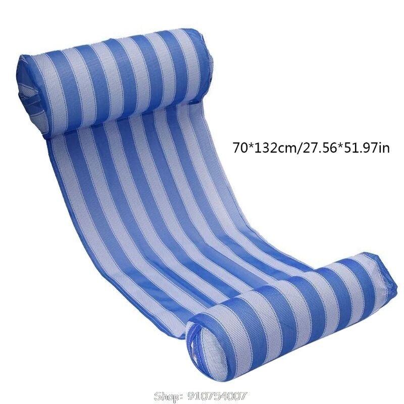 Opvouwbare Zomer Water Hangmat Zwembad Opblaasbare Mat Vlotten Drijvende Bed Voor Kids & Volwassen Zwemmen Matras N07 20