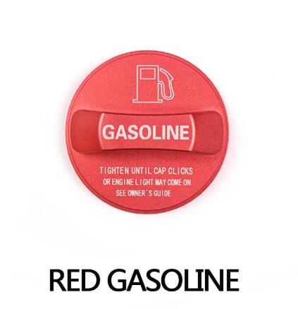 Aluminium Gas Diesel Brandstoftank Cap Cover Voor Land Rover Discovery Sport LR4 5 Voor Range Rover Sport Evoque Vogue velar Voor Jaguar: Red Gas