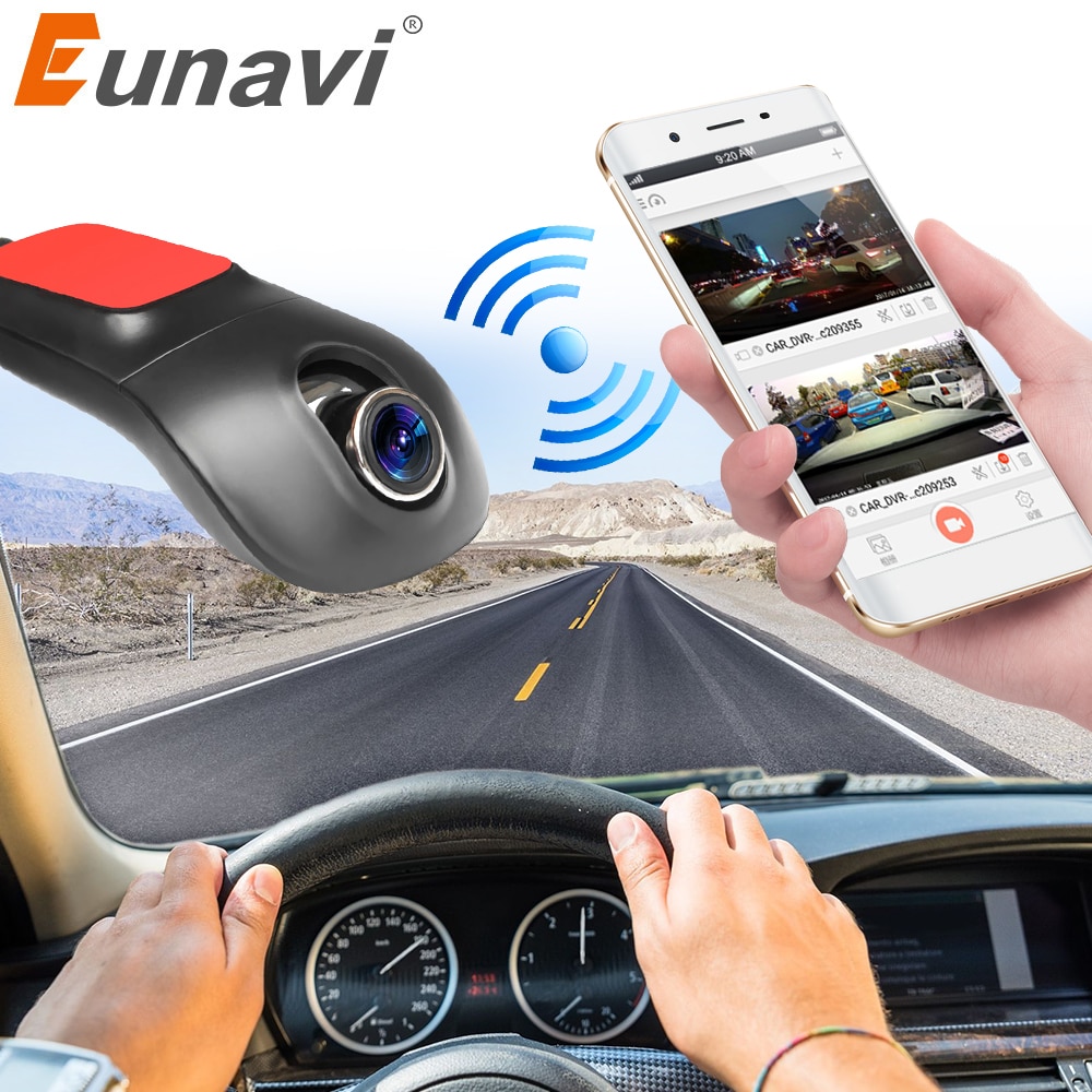 Eunavi DVR Fabricage Originele auto bijpassende Verborgen Universele Wifi Auto DVR