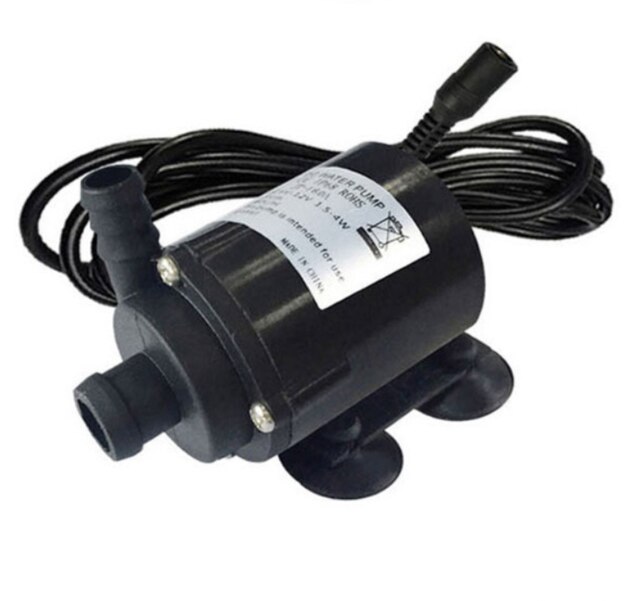 Mini DC brushless motor submersible water pump 12v 5v: DC port / 12 volt