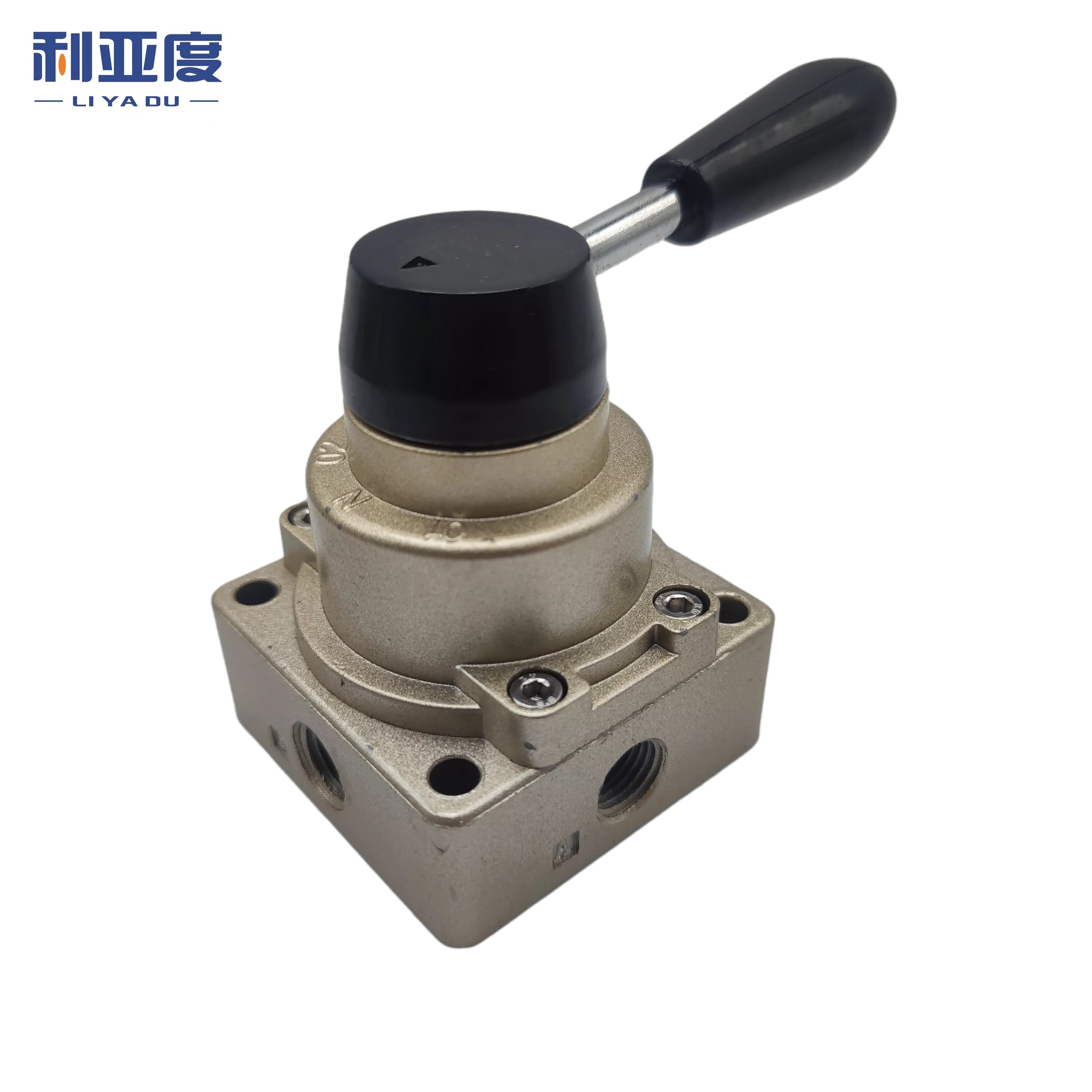 4 way 3 position manual valve Pneumatic Hand Operated Manual Operated Air Switch HV-02 03 04 HV-200B/D HV200-02 300-03 400-04