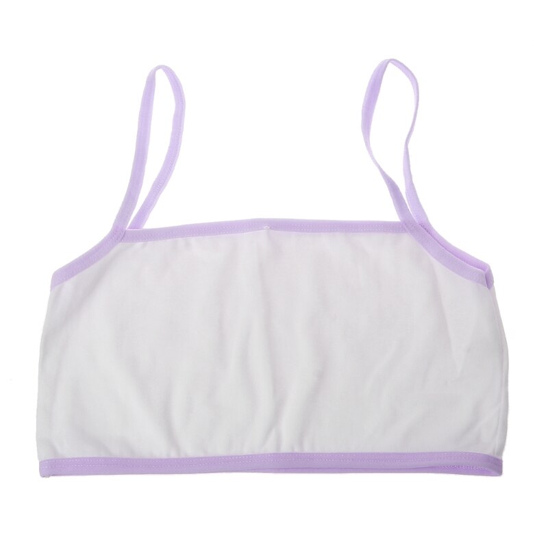 1 Pcs Tiener Beha Meisje Vest Katoen Grote Meisje Ondergoed Bras Adolescente Kids Hemdjes Sport Beha Training Beha Meisje bras Voor Meisjes: 4