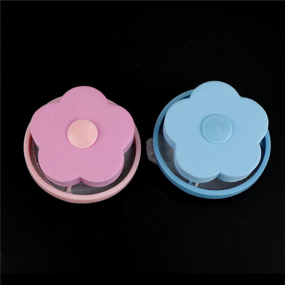 1Pcs Washing Laundry Dry Bathroom Products Gadget Filtering Mesh Bag Hair Removal Device Caps Catchers Filter