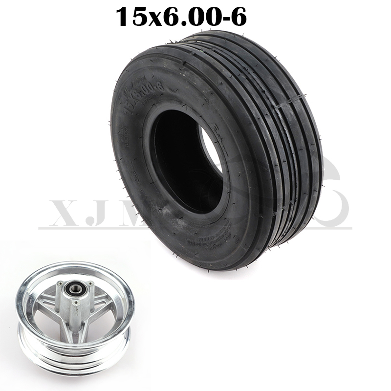 15x6.00-6 tubeless tires for small Harley electric scooter car tires 15x6.00-6 wheel motor tubeless tires 15 inches