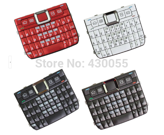 Wit/Zwart/Rood/Grijs Behuizing Home Functie Belangrijkste Toetsenborden Toetsenborden Knoppen Cover Voor Nokia E71,
