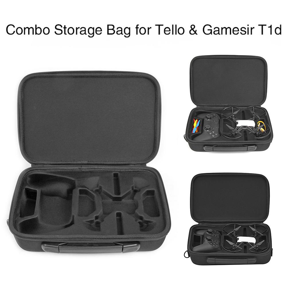 Tragbaren Koffer für DJI Tello Drohne Lagerung Tasche mit Schulter Gurt Gamesir T1d Fernbedienung wasserdichte tasche