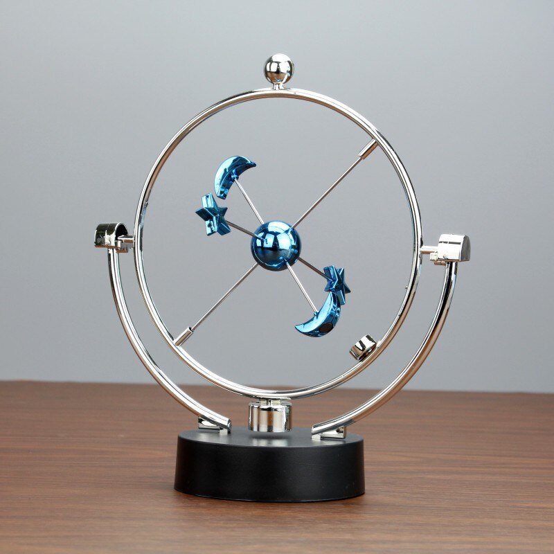 Newton Slinger Balans Bal Roterende Perpetual Motion Fysieke Science Pendulum Toy Natuurkunde Tumbler Craft Thuis Decortion: A5