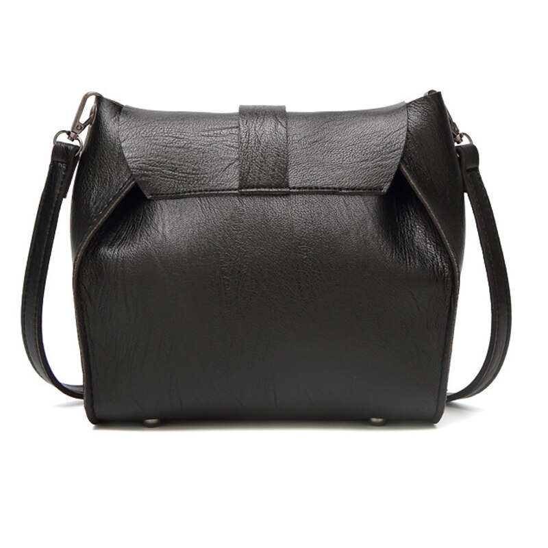 Damestas leren messengertas casual dames schoudertas crossbody tas dames handtas zwarte bolsa feminina damestas