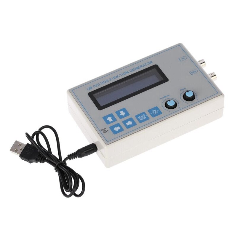 -Dc9V 1Hz-65534Hz 1602 Lcd-scherm Digitale Dds Signal Generator Module Vierkante Zaagtand Trilaterale Sinus Functie + Usb Ca