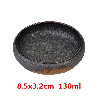 Keramisk krydda maträtt japansk mellanmålsrätt soja sushi sås skål sås sås vinäger sylt rätter kök liten tallrik middagsbricka: A -5