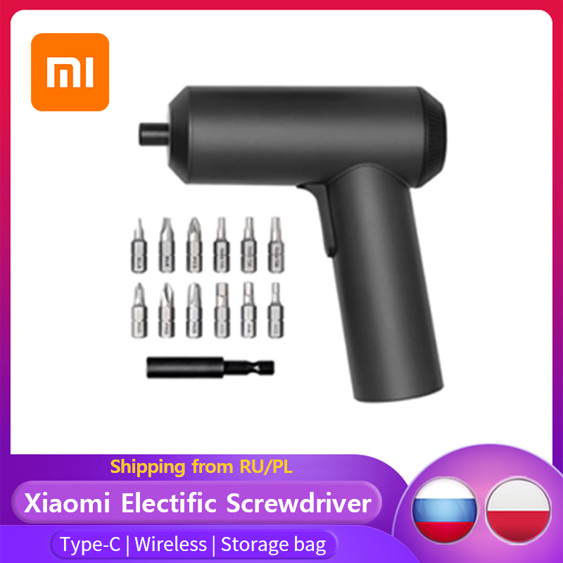 Originale Xiaomi Norma Mijia Cacciavite Elettrico senza fili Brevetto 2000mAh Batteria Ricaricabile 5N.M Coppia 12PC S2 morso PH H SL