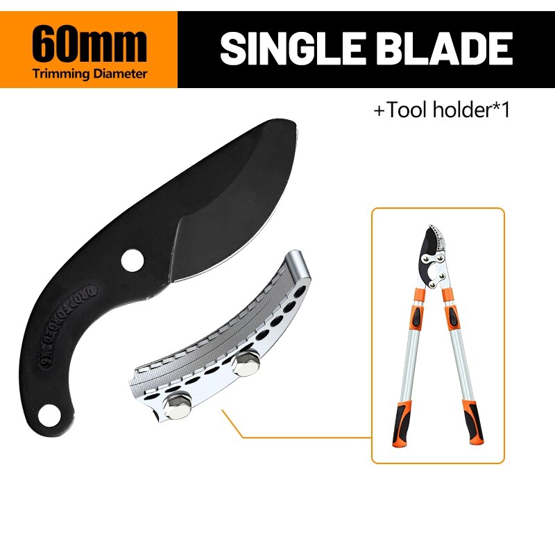 DTBD Rakepruning Shear Blades Gardening SK5 Pruning Scissor Blade Steel Replacement Blades Fruit Tree Branch Trimming Tool: 60MM 1 Blade 1Base