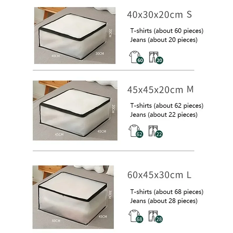 Onderbed Quilt Opbergtas Opvouwbare Quilt Tas Garderobe Kleding Opbergdoos Stofdichte Organizer Grote Capaciteit Quilt Opbergtas