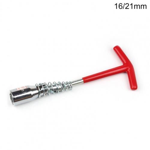 Llave de vaso con forma de T para coche, herramienta manual multifunción, herramientas manuales de reparación, llaves inglesas, 14/16/21mm: 16l21mm
