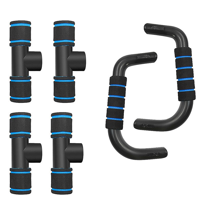 Barra de realce para Fitness, soportes para flexiones para culturismo, entrenamiento de músculos del pecho, gimnasio en casa, equipo de ejercicio de agarre, 2 uds.