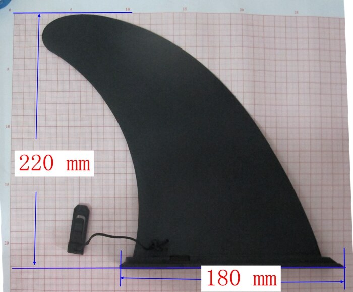 Removable Small Single Surf Fins for inflatable Stand up paddle board, surfboard Center fins with fin box