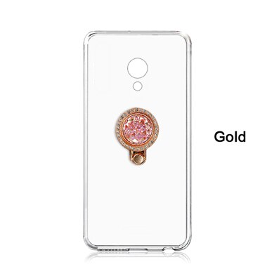 Funda for Meizu MX6 Cases 5.5 inch Soft Transparent TPU Rhinestone Case for Meizu MX6 Cover: 6