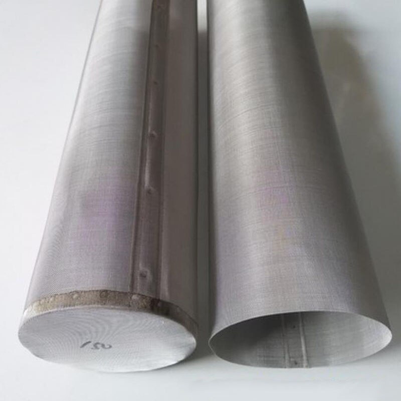 304 stainless steel mesh filter element Filter cartridge for pipe filter Net tube Sanitary Inline Strainer Fit Micron scale
