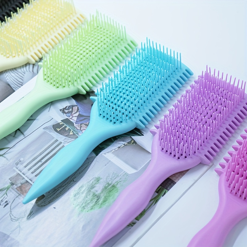 springerige krullende haarstylingkam (1 stuk), huishoudelijke massagehaarborstel, natte en droge stylingkam.