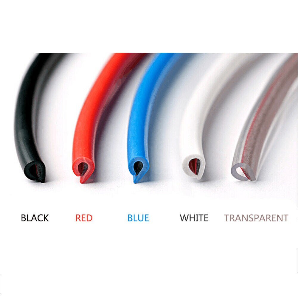 Auto Deur Edge Guards 32Ft (10M) rubber U Type Vorm Edge Trim Autodeur Edge Protector Afdichting Kras Bescherming Universal Fit: Grijs
