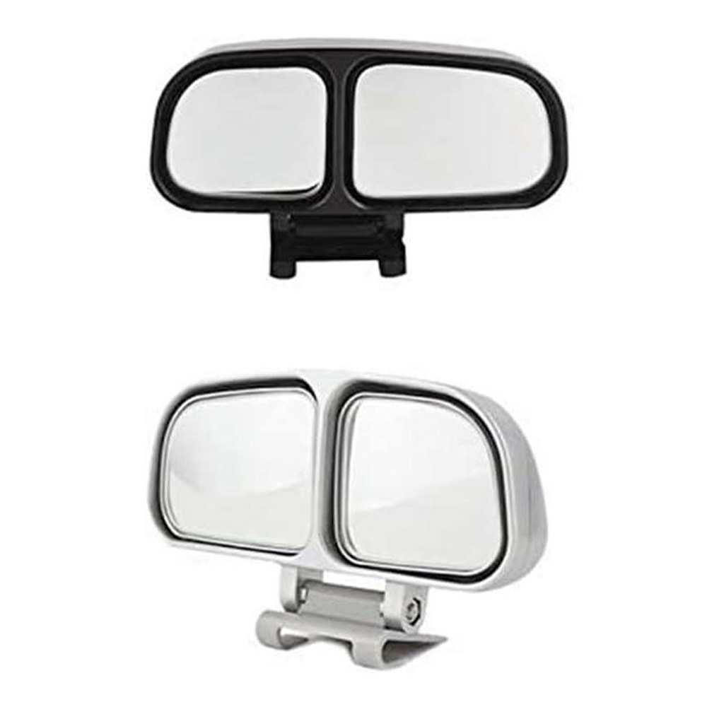 Espejo retrovisor auxiliar para coche, espejos traseros laterales gran angular, punto ciego inverso ajustable para estacionamiento inverso de coche
