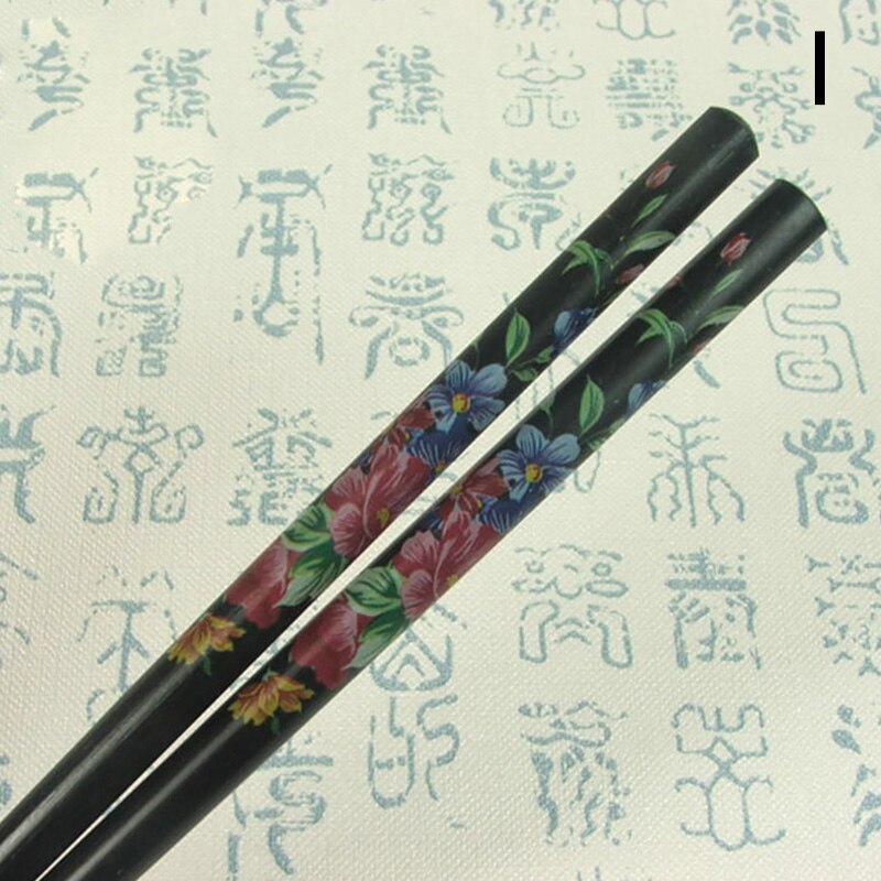 2 stk/sæt vintage håndlavede hårpinde maling japansk træ hårnåle hårspænde til kvinder naturlige kinesiske spisepinde i træ: Jeg