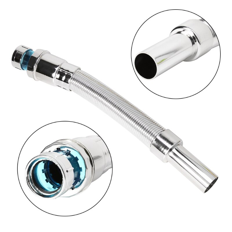 ABS Kitchen Sewer pipe Flexible Bathroom sink drains downcomer Wash basin Electroplated Plumbing Hose waste pipe W315