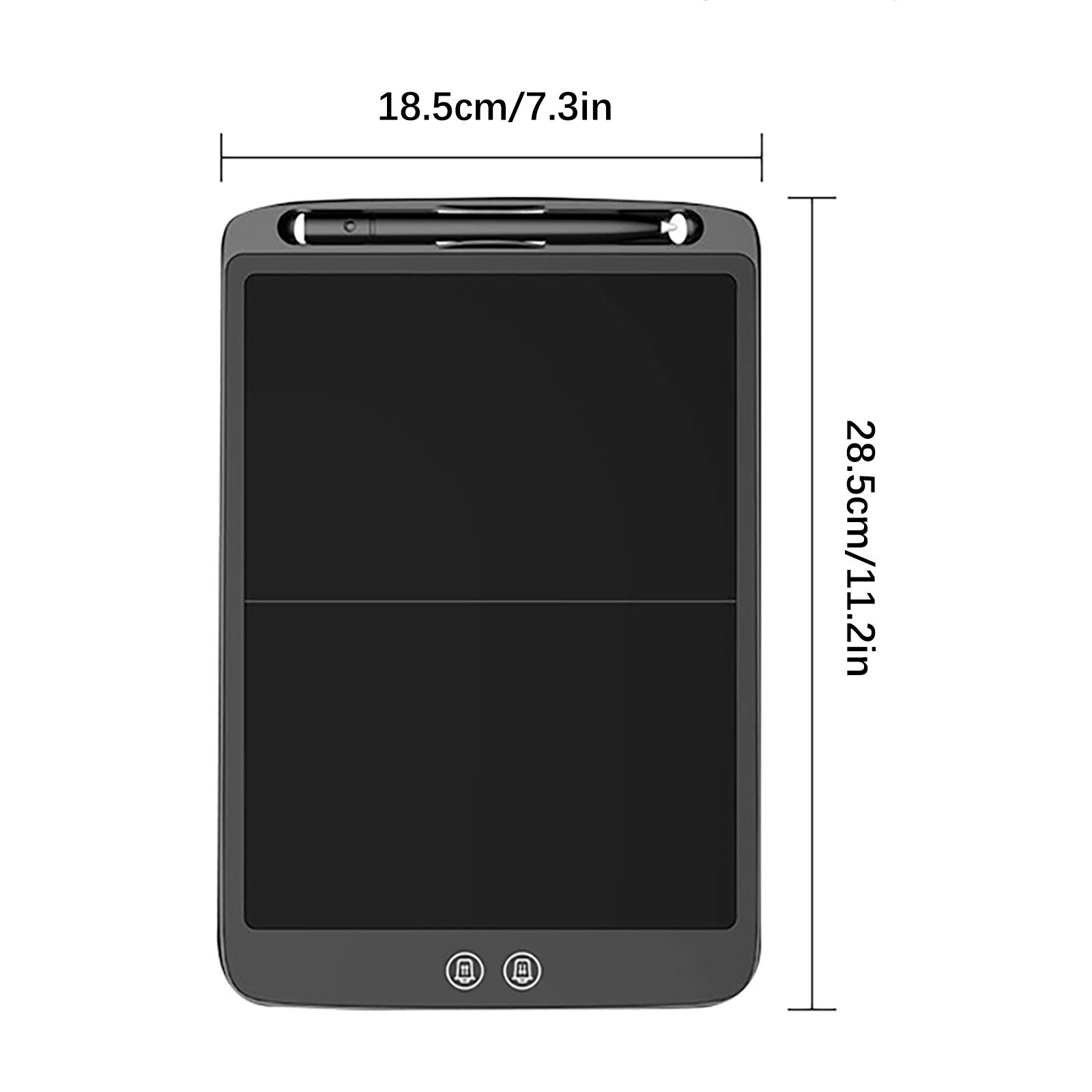 12Inch LCD Handwriting Board with Stylus Magic Board Split Screen Graffiting Drawing Board Writing And Correction Board