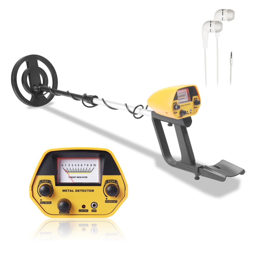 KKmoon-Detector de Metales MD4030, buscador de tesoros de oro subterráneo, con auriculares, GTX5030: GTX4080H
