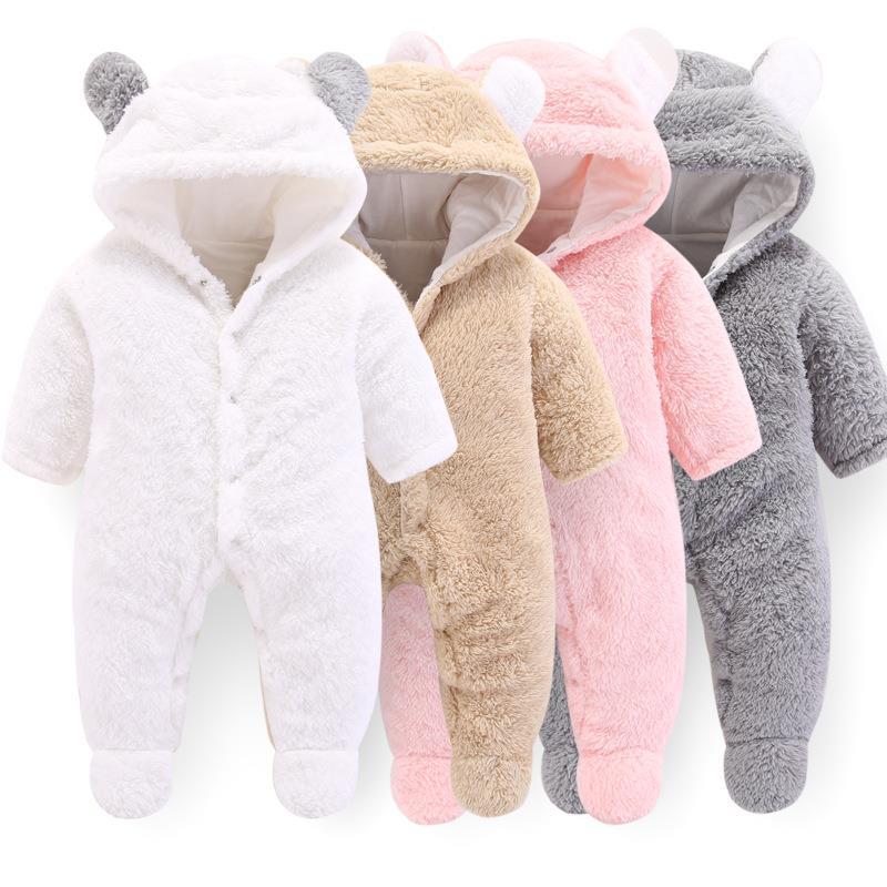 Hiver barboteuse bébé filles ensemble automne à manches longues -né Costume pour bébé garçons combinaison vêtements pour bébés
