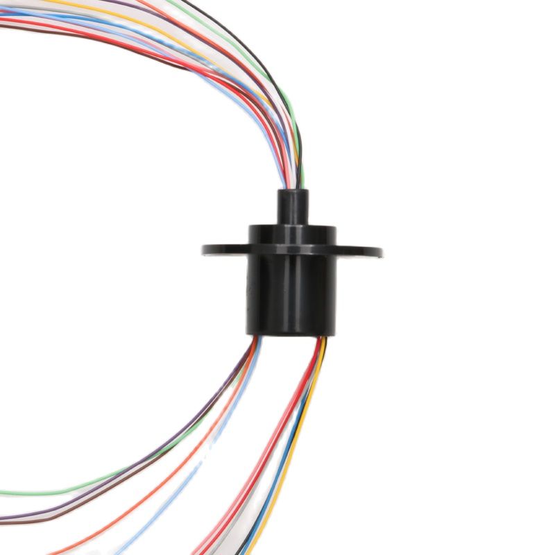 1PC 2/4/6/8/12/18/24/36 Channels Wires Capsule Slip Ring 1-2A Slipring 8.5/12.5/15.5/22mm Mini Rotary Conductiv Joint Connectors: Dia 22mm 12ch 2A