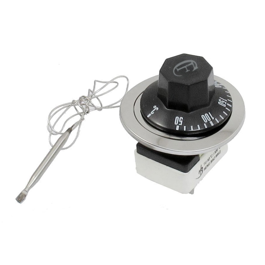 AC 250V 16A Thermostat 3 Terminals NO NC Control Capillary Thermostat 50 to 300 Celsius Degree for refrigerators, heating unit