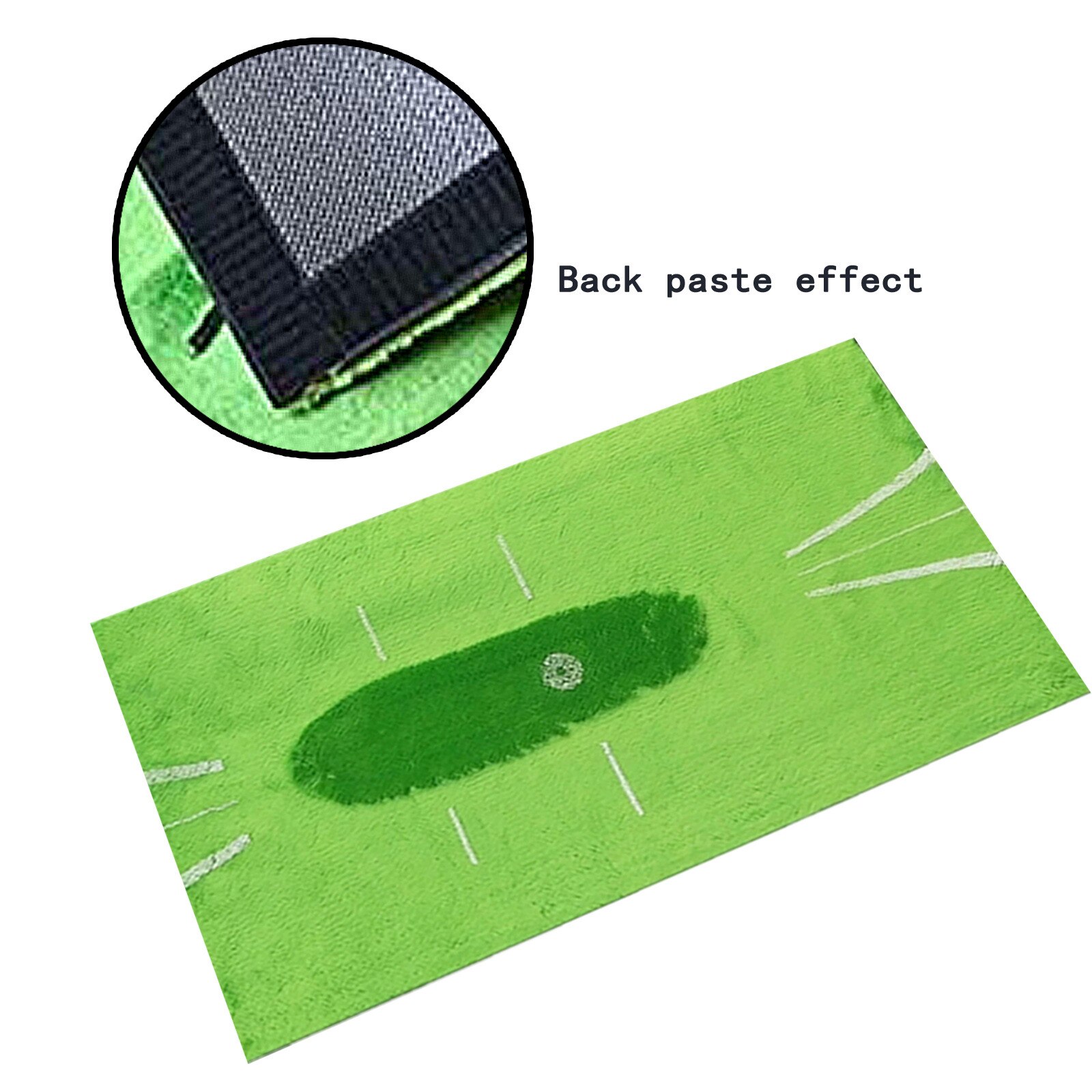 Golf Tapis D'entraînement pour Balançoire Détection Bâton Mini Golf Pratique Formation Jeu et pour le Bureau À La Maison Usage Extérieur #