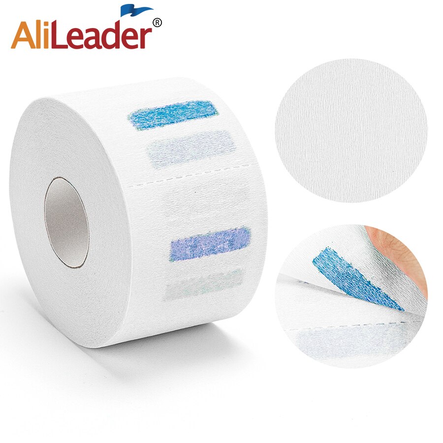 Alileader-papel para cuello de peluquero, silenciador desechable, accesorio para cortar el pelo, Collar, herramientas de peluquería, accesorio de peluquero
